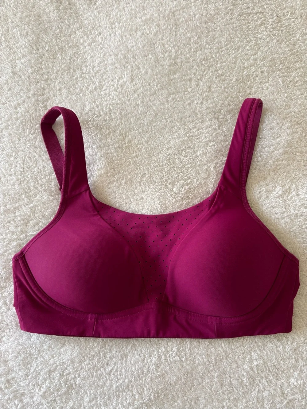 Lululemon Run Times Sports Bra in Plum Size 34 C